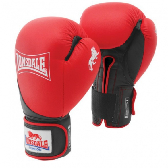 Lonsdale Bokshandschoen Rookie Spar Training rood 402227 402227